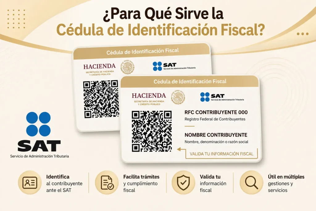 ¿Para Qué Sirve la Cédula de Identificación Fiscal?