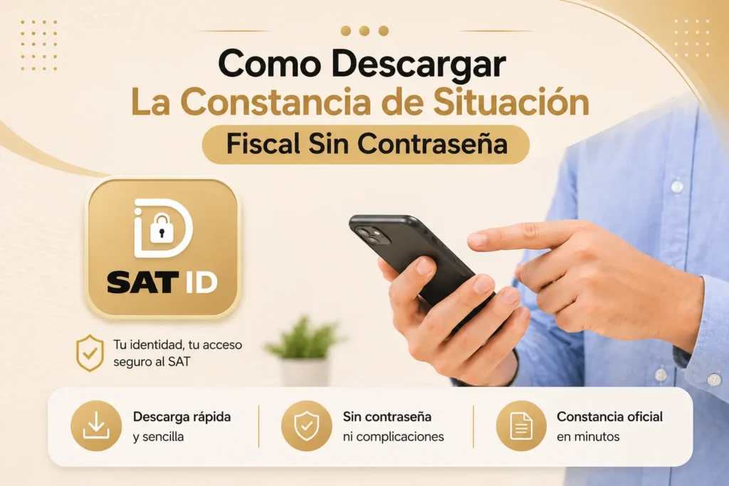 Como Descargar La Constancia de Situación Fiscal Sin Contraseña