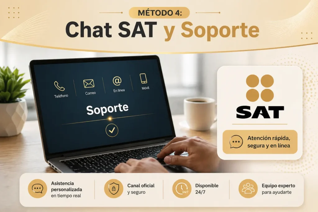 Chat SAT y Soporte